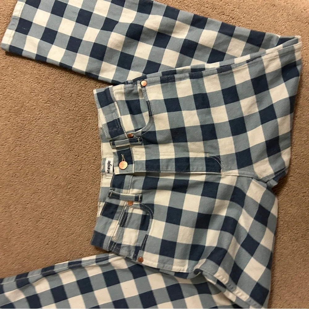 Wrangler Checkered Jeans - Picture 7 of 9